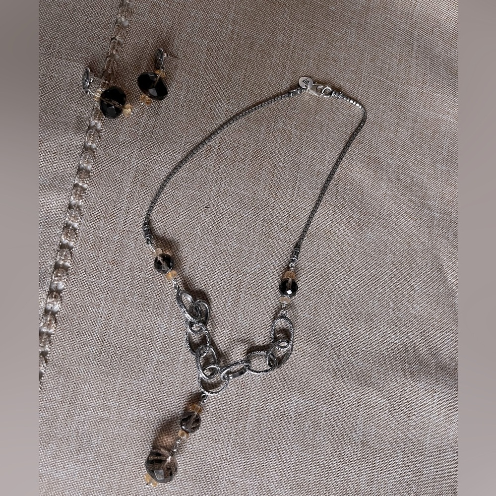 Silpada Necklace with Earrings